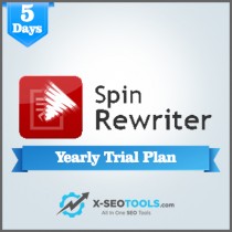 Spin Rewriter Yearly Plan Valid for 5 Days [Private Login]